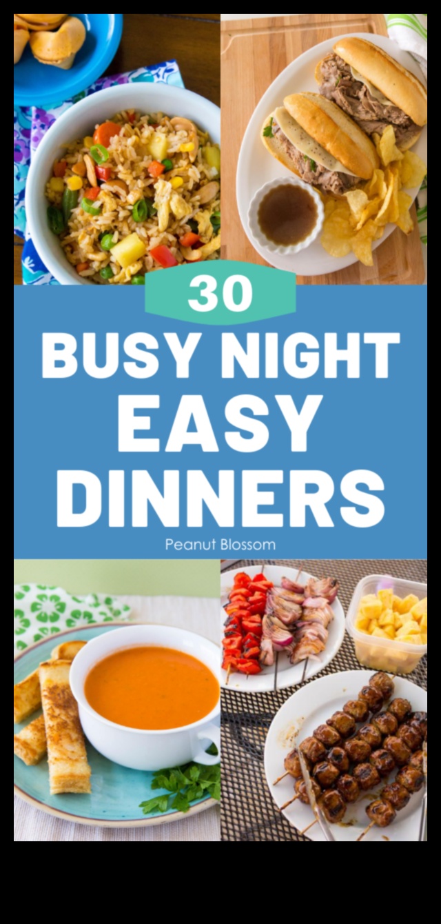 العشاء السريع: وصفات سريعة للوجبات أثناء التنقل