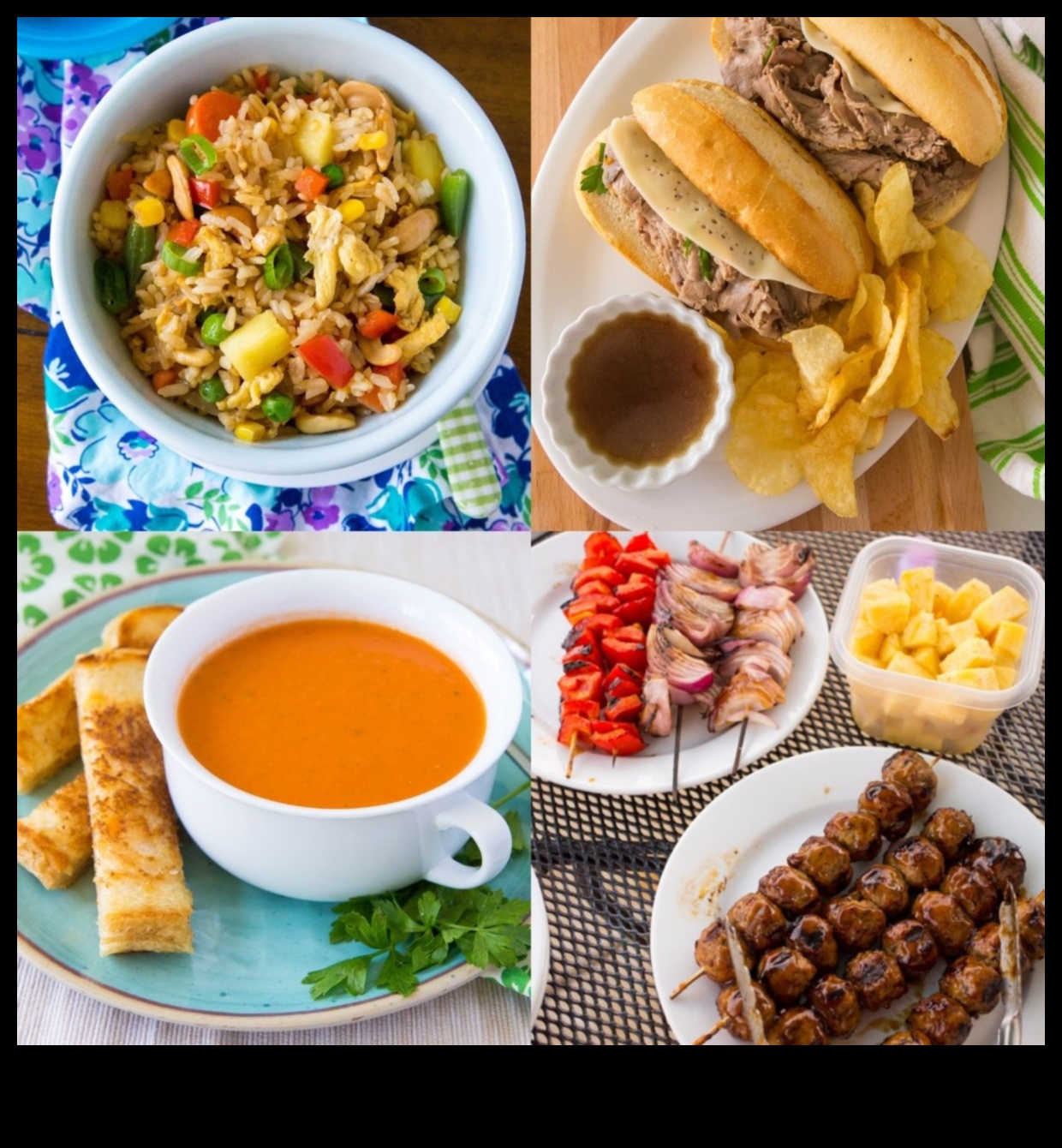 العشاء السريع: وصفات سريعة للوجبات أثناء التنقل