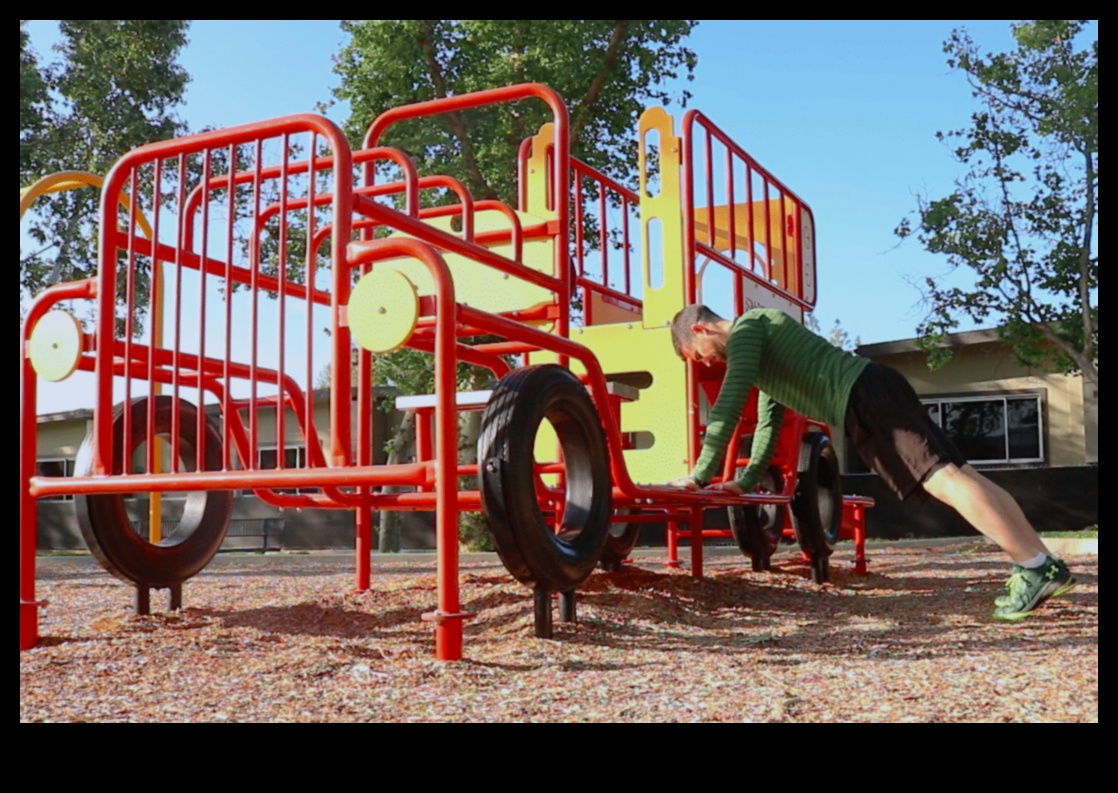 قوة الملعب: تسخير الطاقة من خلال تمارين الأطفال في الهواء الطلق