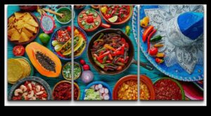 قماش الطهي: النكهات النباتية الفنية المعروضة