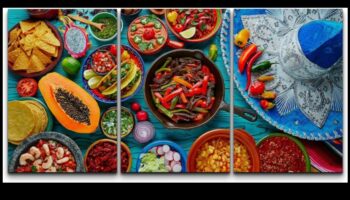 قماش الطهي: النكهات النباتية الفنية المعروضة