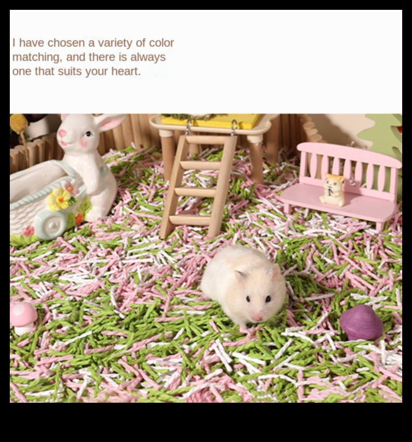 واصلت إكسسوارات الهامستر DIY تصميم الفراش المريح 3 تابع إكسسوارات الهامستر التي يمكنك صنعها بنفسك: تصميم فراش مريح