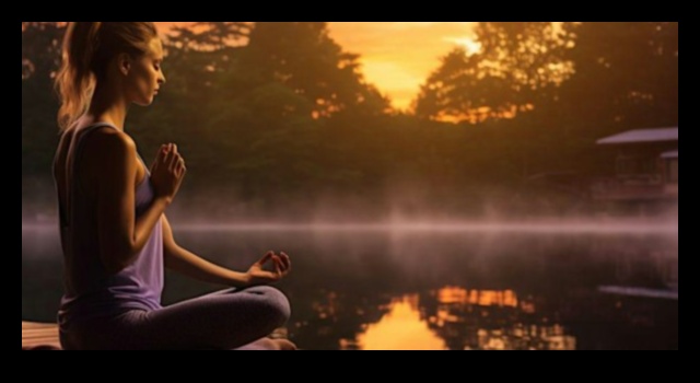 التحية الروحية: رحلة اليوغا إلى التأمل
