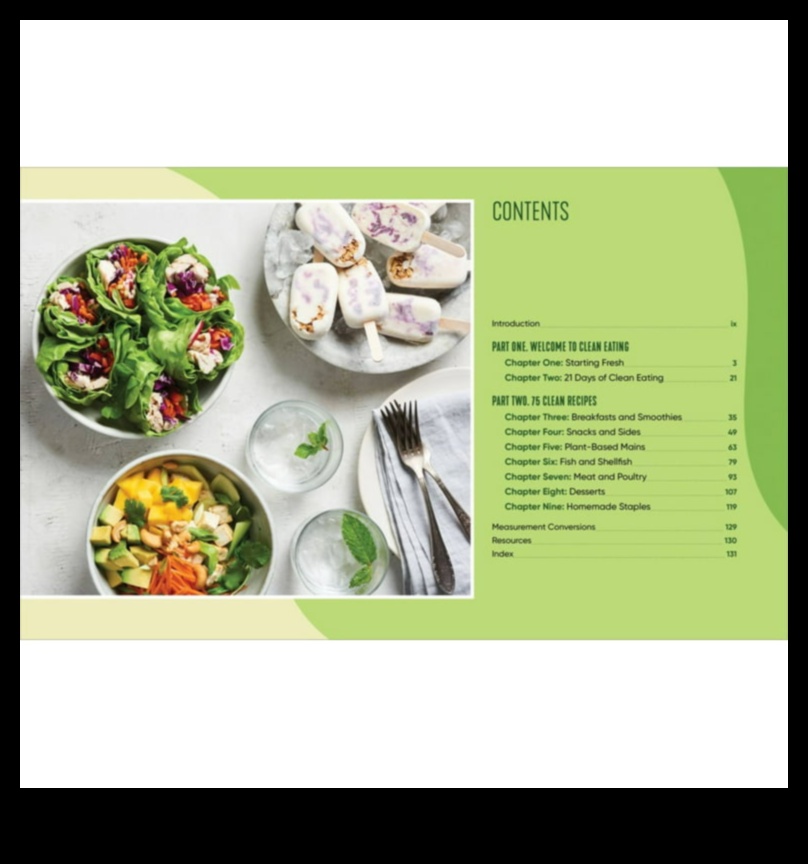 نظيفة وهزيلة: اكتشف وصفات صحية لحياة مناسبة